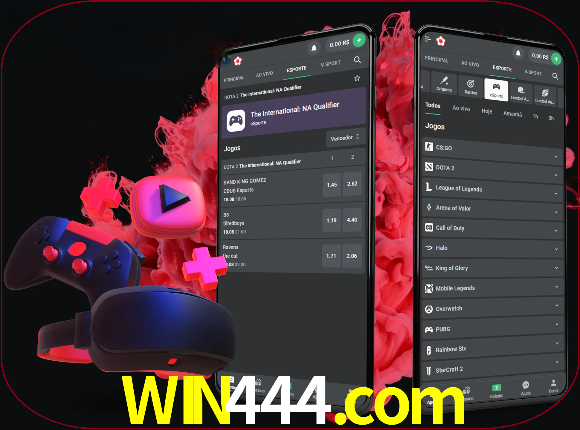 Para ter a aplicação móvel win444 no seu smartphone, basta descarregar o ficheiro apk e seguir as instruções.