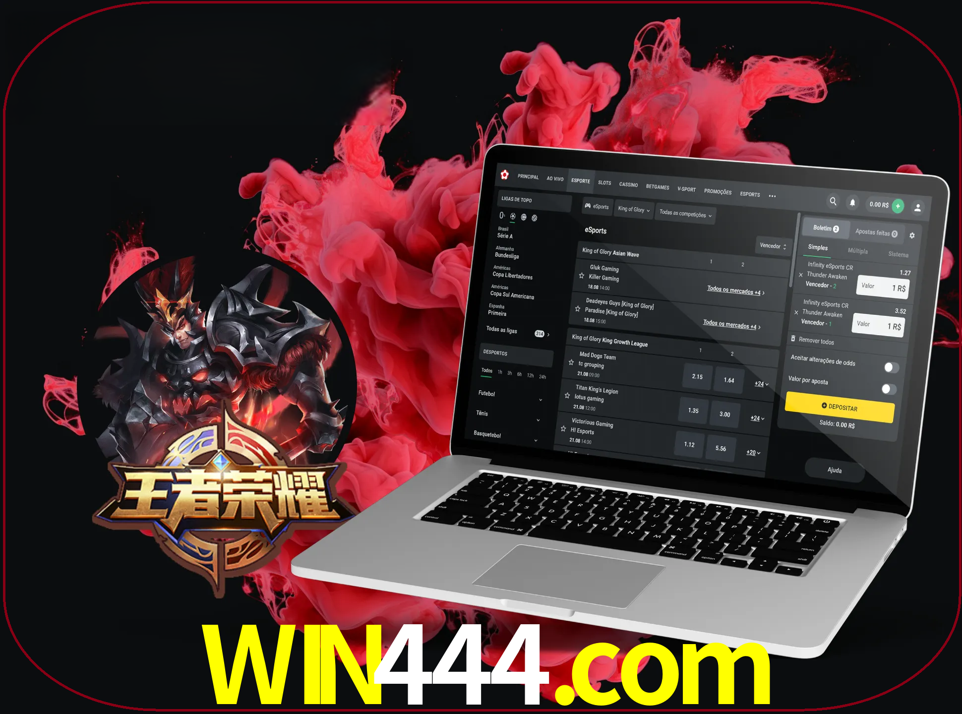 Um jogo global que conquistou os corações dos utilizadores de todo o mundo e que foi desenvolvido na China está disponível no win444.