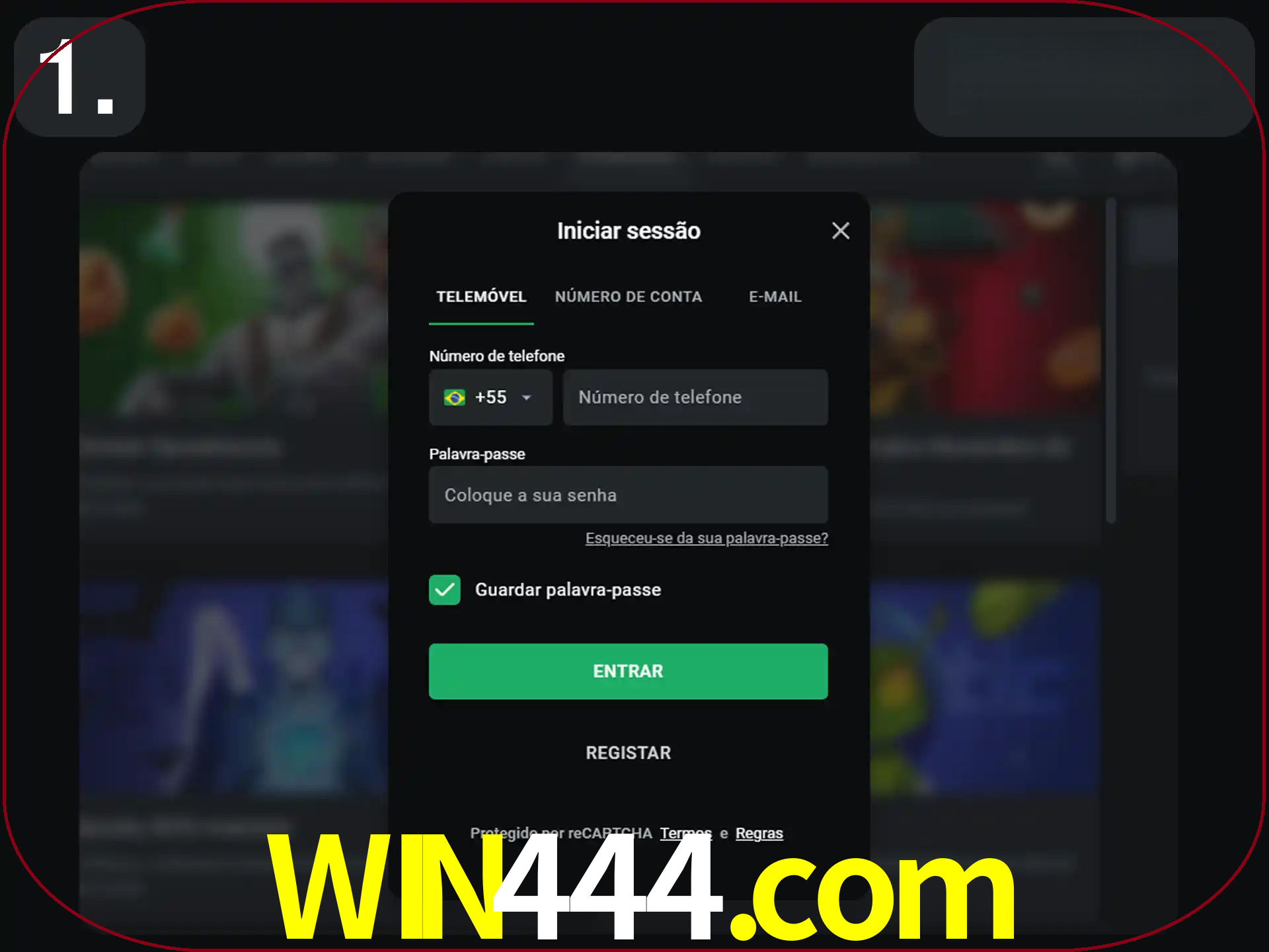 Acesse o site.