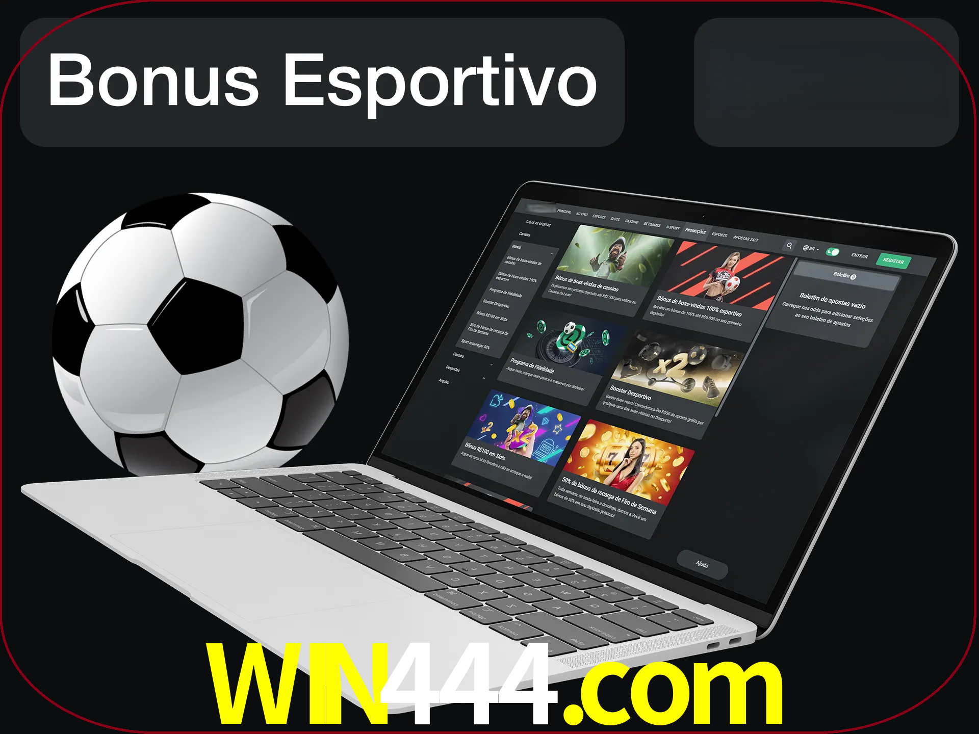Antes de começar a apostar, use o bônus esportivo.